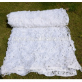 snow camouflage fabric white,camo hexagonal net fabric,filet de camouflage blanc